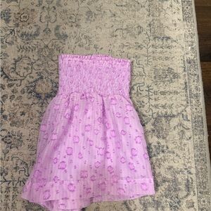 FP Movement by Free People Pink Floral Skort